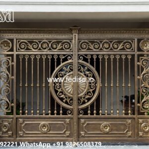 Classic Gate Design Ideas For Homes Lohe Ka Main Gate Design No-8120