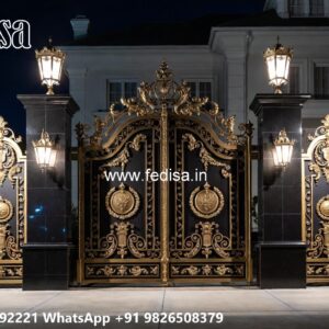 Handmade Wooden Gate Design Ideas Steel Railing Gate Design No-8154