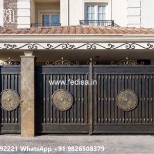 Nature Inspired Gate Design Ideas Fancy Gate Grill No-8199