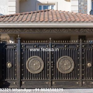Rich Look Gate Design Ideas Steel Gate For Main Door No-8208