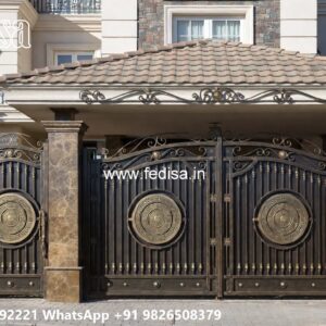 Budget Friendly Steel Gate Ideas Tree Gate Design No-8215