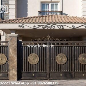 Safe Gate Design For Home Entrance Ss Front Gate Design No-8220