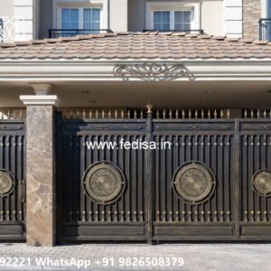 Latest Front Gate Design Ideas Tiles For Gate Pillar No-8229