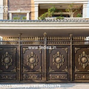 Latest Entry Gate Designs Granite Stone Gate Pillar No-8246