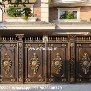 Creative Gate Design Trends Four Fold Main Gate Design No-8319