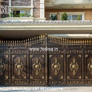 Modern Gate Design Collection Steel Gate Laser Cutting Design No-8321