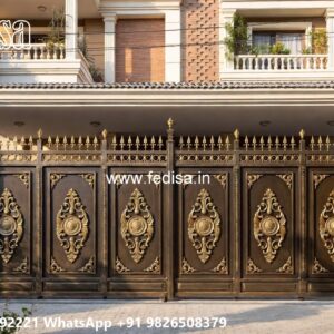 Beautiful Steel Gate Design Inspiration Four Fold Gate Design No-8334