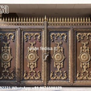 Beautiful Entry Gate Designs For Houses Main Gate Single Door Iron Gate Design No-8350