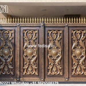 Stylish Gate Designs For Entryway Steel Ke Main Gate No-8362