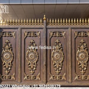 Beautiful Gate Design Ideas For Small Houses Main Gate Slope Design No-8371