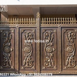 Creative Front Gate Design Ideas Steel Gate Design For Temple No-8389