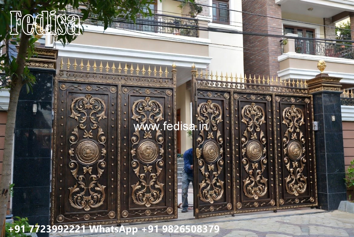 Modern Gate Design Ideas For Bungalows Factory Main Gate Design Catalog No-8405