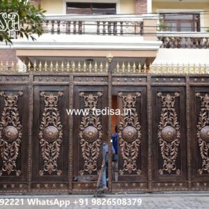 Elegant Front Gate Design Ideas Lohe Ka Fancy Gate No-8412