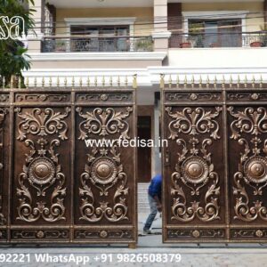 Stylish Gate Design Ideas For Homes Main Gate Upper Shade Design No-8420