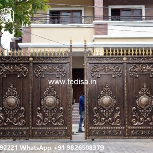 Modern Gate Design Styles For Houses Lakadi Ke Gate Ka Design No-8423