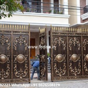 Beautiful Gate Design Ideas For Houses Simple Folding Gate Design No-8453