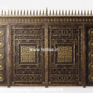 Elegant Gate Design Trends For Homes Door Gate Grill Design No-8463