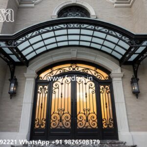 Luxury Gate Design Ideas For Villas Steel Grill Gate Design For Main Door No-8549