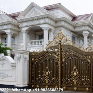 Luxury Wooden Gate Designs For Villas Gate Construction Design No-8567