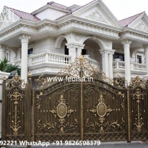 Decorative Iron Gate Design Ideas Main Gate Laser Cutting Gate Design No-8577