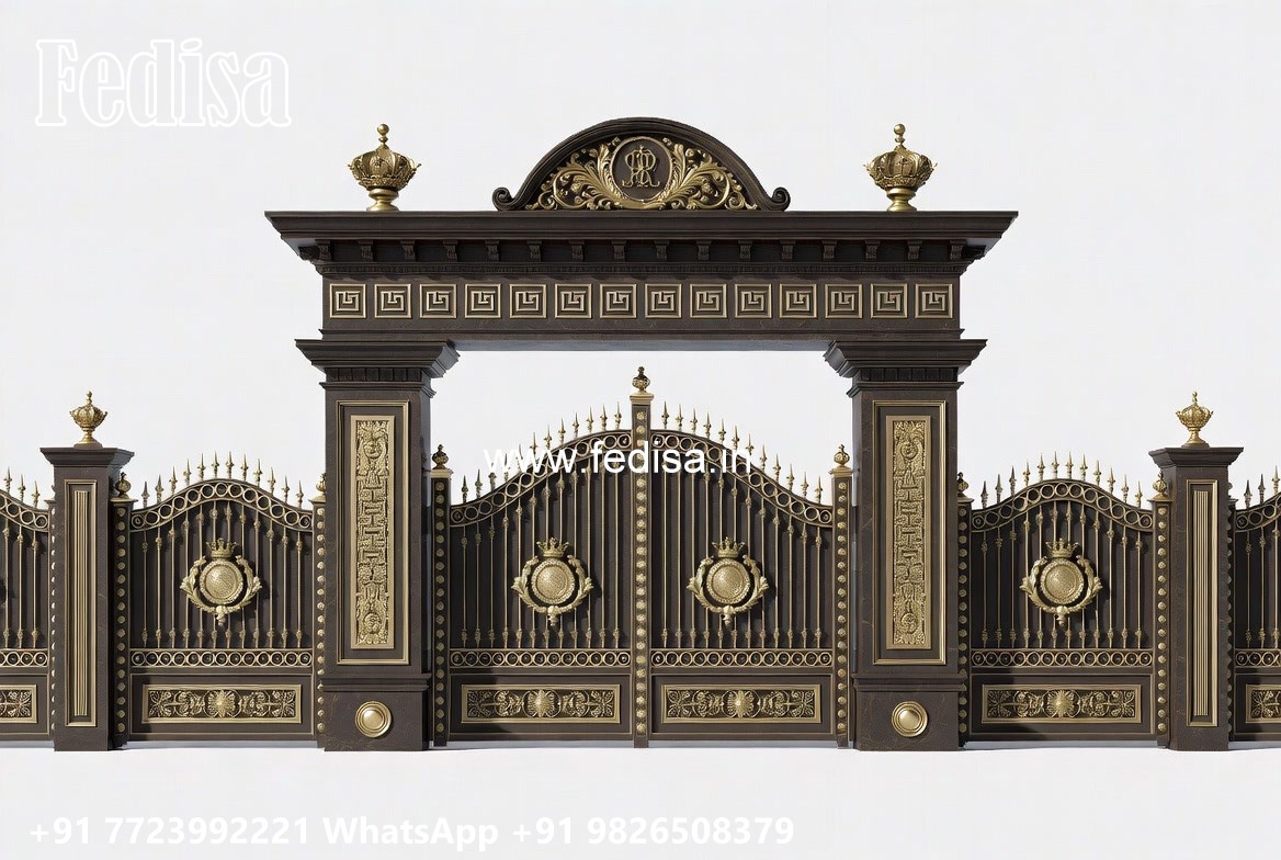 Smart Gate Design For Modern Living Mandir Ke Gate Ki Design No-8594