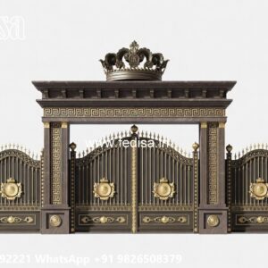 Creative Backyard Gate Designs Temple Grill Gate Design No-8610