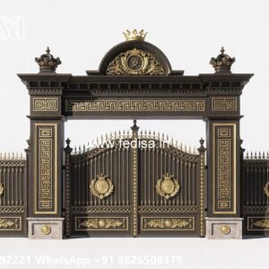 Palace Style Gate Designs Iron Sliding Gate Design For Home No-8619