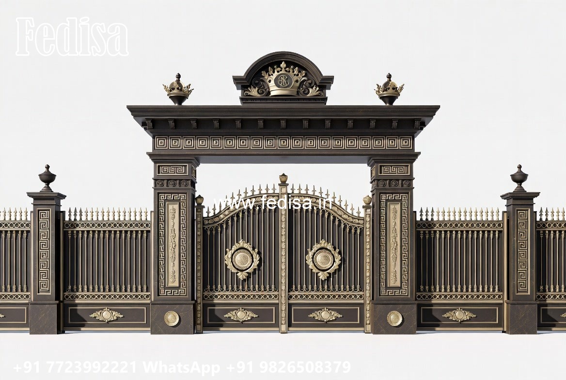 Simple Diy Gate Design Ideas Lightweight Steel Gate Design No-8629