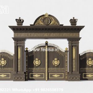 Modern Front Gate Design Styles New Modern Gate Design No-8648