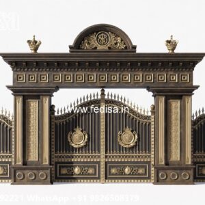 Stylish Gate Designs For Entry Cnc Cutting Design Gate No-8653