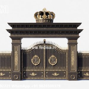 Stylish Home Gate Ideas Steel Gate Sliding Design No-8668