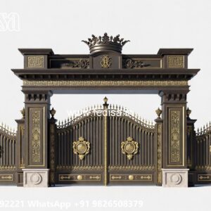 Best Gate Design Trends Iron Plate Gate Design No-8675