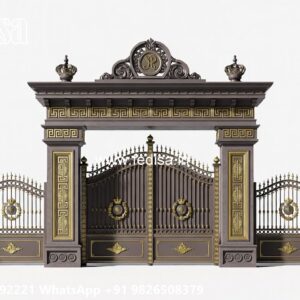 Unique Entry Gate Designs House Outside Gate Design No-8691