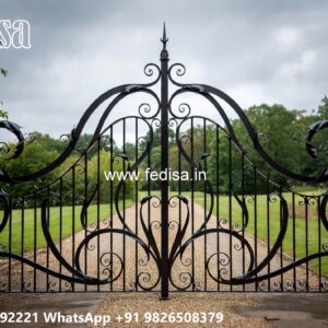 Modern House Gate Design Trends Main Gate Iron Design For Home No-8764