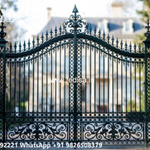 Simple Gate Design Ideas With Style Home Gate Grill Design No-8768