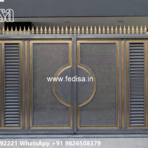 Simple Front Gate Design Ideas Square Bar Grill Gate Design No-8800
