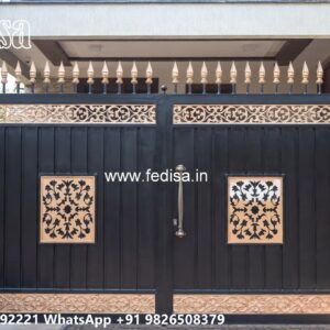 Elegant Gate Design Collection Steel Boundary Wall Railing Design No-8852