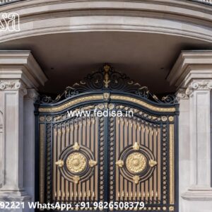 Elegant Front Gate Design Trends Teak Wood Gate Design No-8863