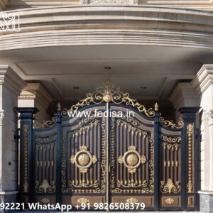 Creative Gate Design Ideas For Entrance Aluminum Main Gate Design No-8930
