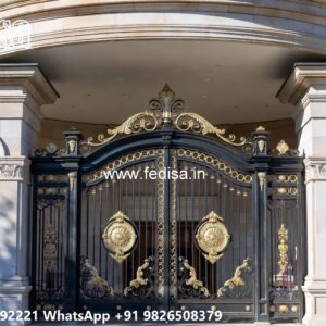 Modern Gate Design Ideas For Stylish Entry Glass Gate Design For Shop No-8931