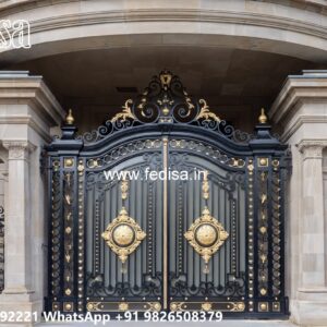 Beautiful Steel Gate Design Collection Aluminum Gate Design Price No-8936