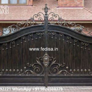 Modern Gate Design For Independent Homes Simple Boundary Wall Design With Gate No-8937
