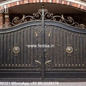 Classic Gate Design Ideas For Homes Lohe Ka Men Gate Design No-8944