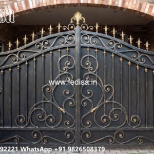 Simple Yet Elegant Gate Design Ideas Gate Gray Color No-8957