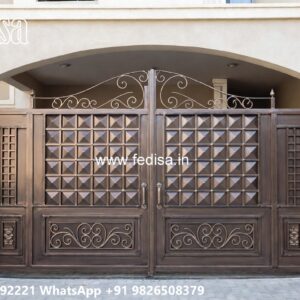 Luxury Wooden Gate Designs For Villas Main Gate Design 2026 Price No-8979