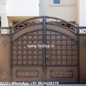 Stylish Metal Gate Designs For Homes Wooden Main Gate Design For Home No-8988