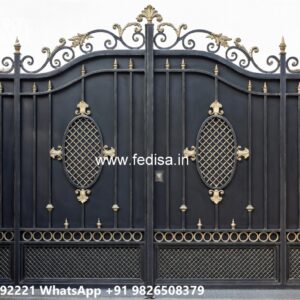 Motorized Gate Design Ideas Steel Square Pipe Gate Design No-9008