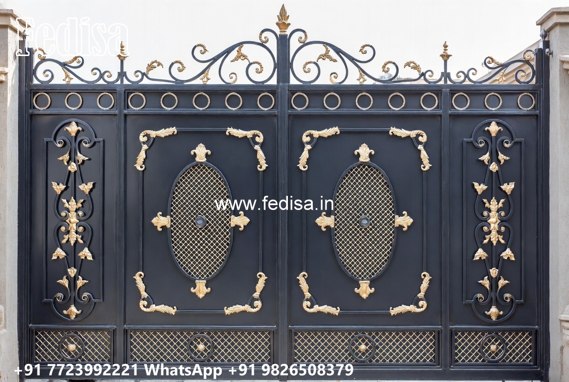 Remote Control Gate Design Inspiration Cnc Cutting Design For Main Gate No-9009