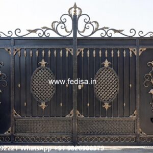 Rich Look Gate Design Ideas Main Gate Sliding Door Design No-9032