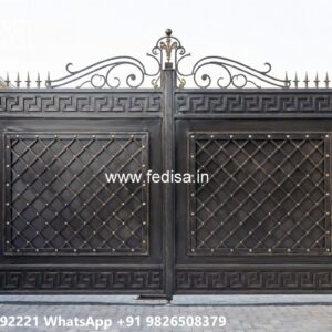 Modern Safe Gate Design Ideas Simple Square Tube Gate Design No-9051